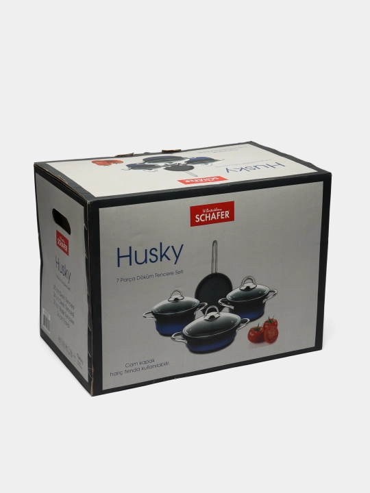 Набор посуды Schafer Husky, navy синий, 7 шт