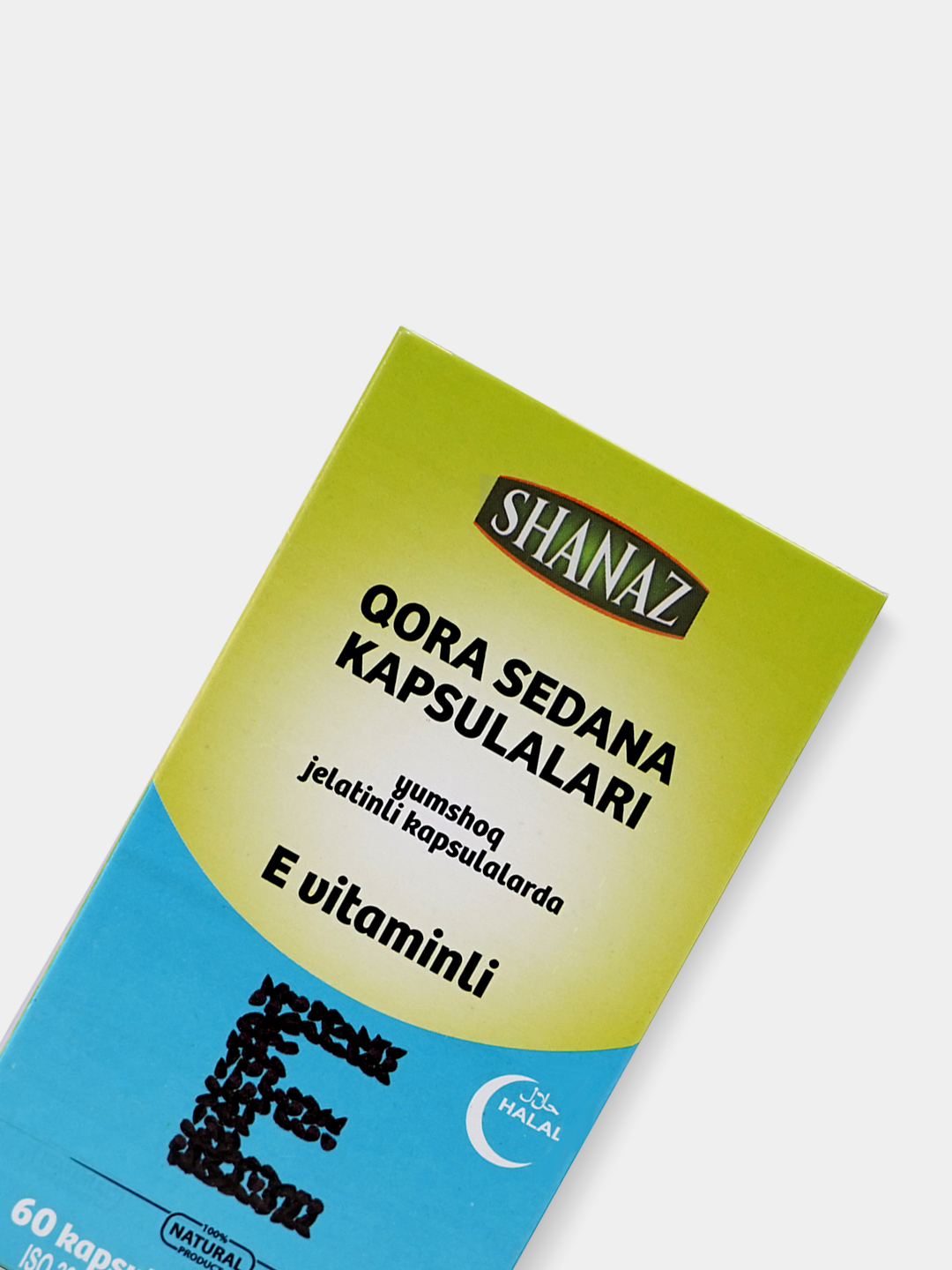 Капсулы черного тмина с витамином Е Shanaz, 60 капсул * 450 мг купить ...