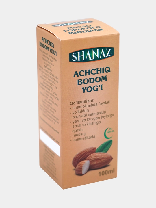Achchiq bodom yog'i Shanaz, 100 ml