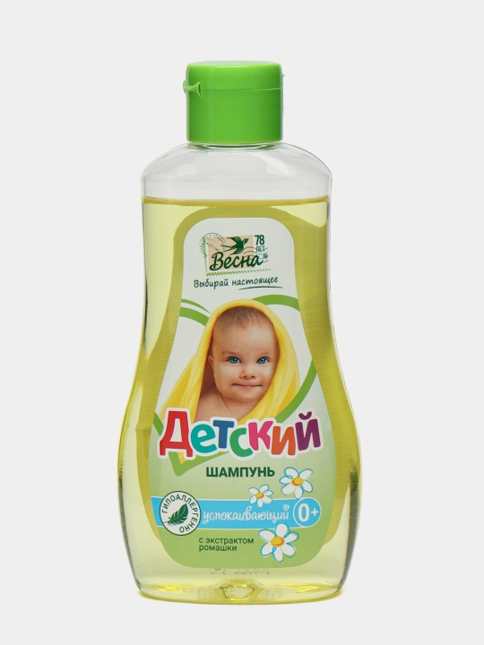 Shampun bolalar uchun Весна, moychehak ekstrakti bilan, 280 g - 