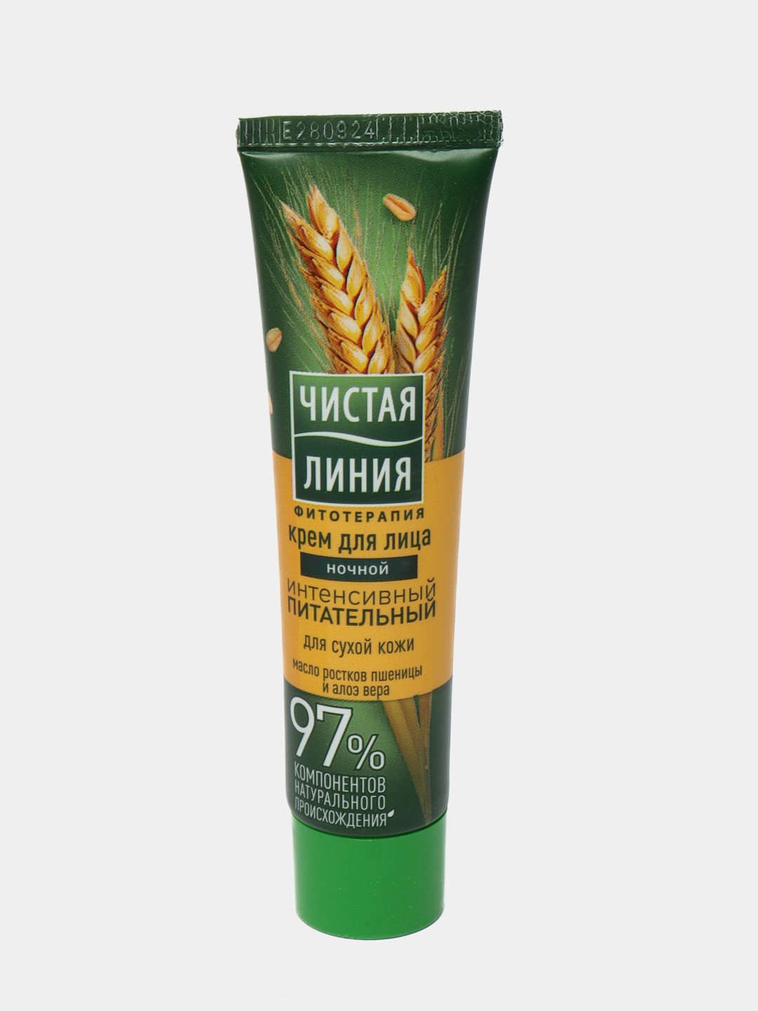 Крем для лица Чистая Линия, ночной, для сухой кожи, 40 мл - 