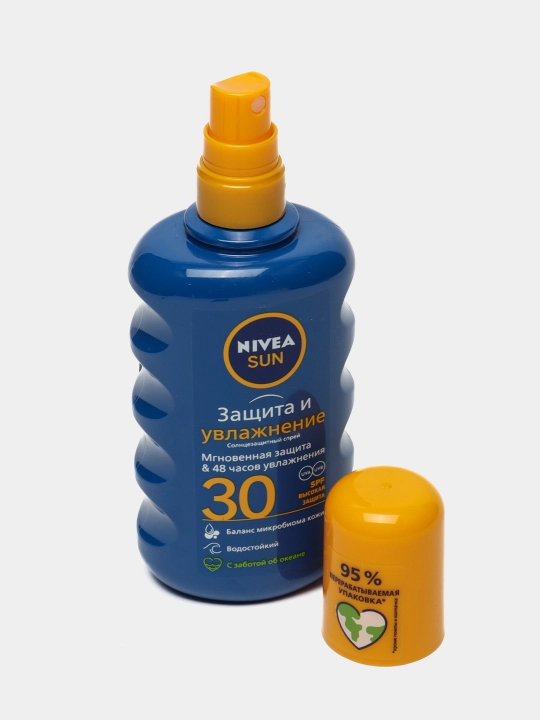 Quyoshdan himoya qiluvchi sprey NIVEA SUN, himoyalovchi va namlovchi, 200 ml