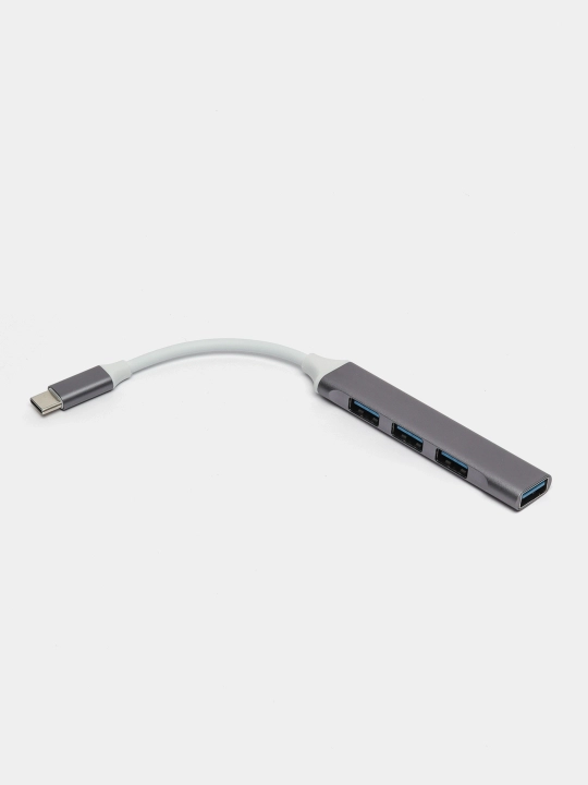 Usb hub kontsentrator type-C splitter 4 port uchun