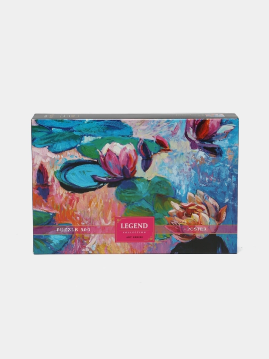 Пазл Legend Art Series Кувшинки 500ПЗ2_25707, 500 элементов, 480 х 330 мм