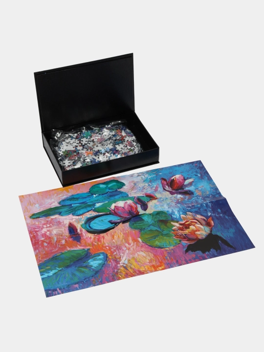Пазл Legend Art Series Кувшинки 500ПЗ2_25707, 500 элементов, 480 х 330 мм