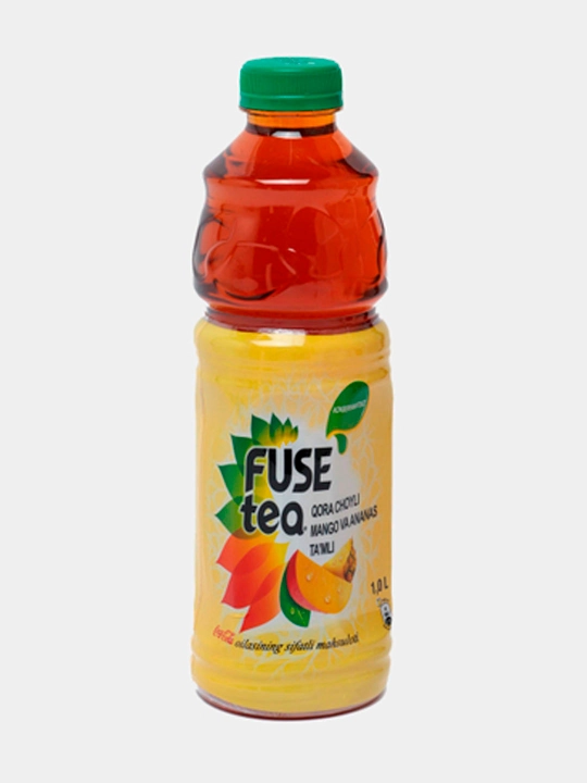 Черный чай Fuse Tea Манго-ананас, 1 л - 