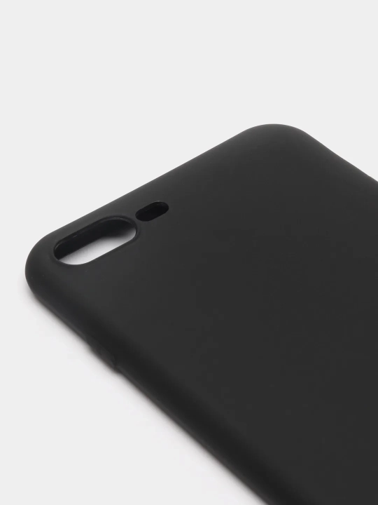 Silikon qora matli g'ilof iPhone 5 5S SE 6 Plus 6S Plus 7 8 Plus X XS XR 11 Pro Max - 