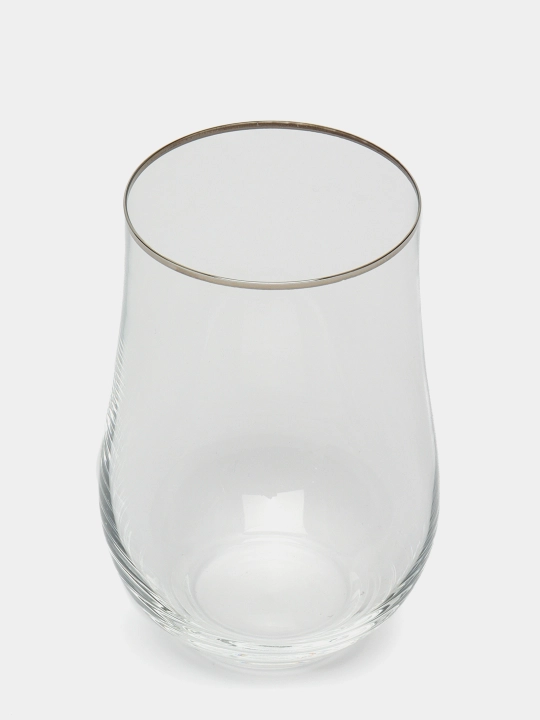 Набор стаканов "Schafer Tulipa Soft Drink Glass", 6 шт, платина