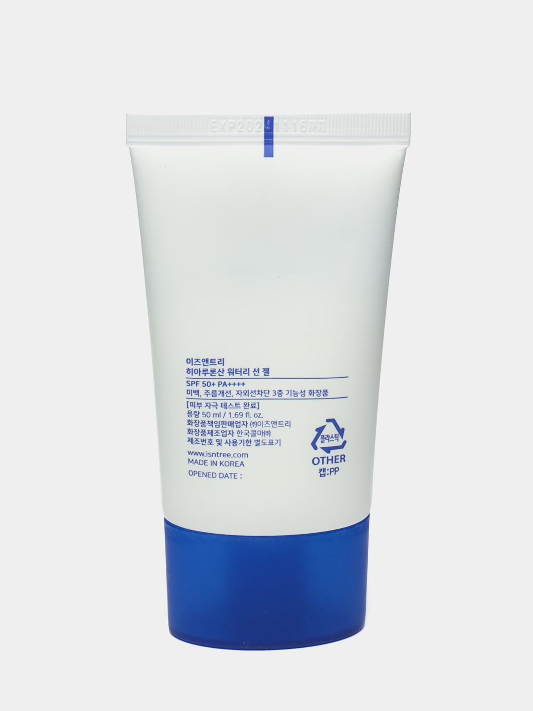 Isntree sun gel