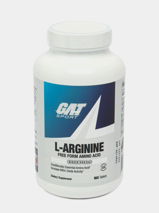 GAT, L-Arginin, 180 tabletka Л Аргинин 1000 мг - 