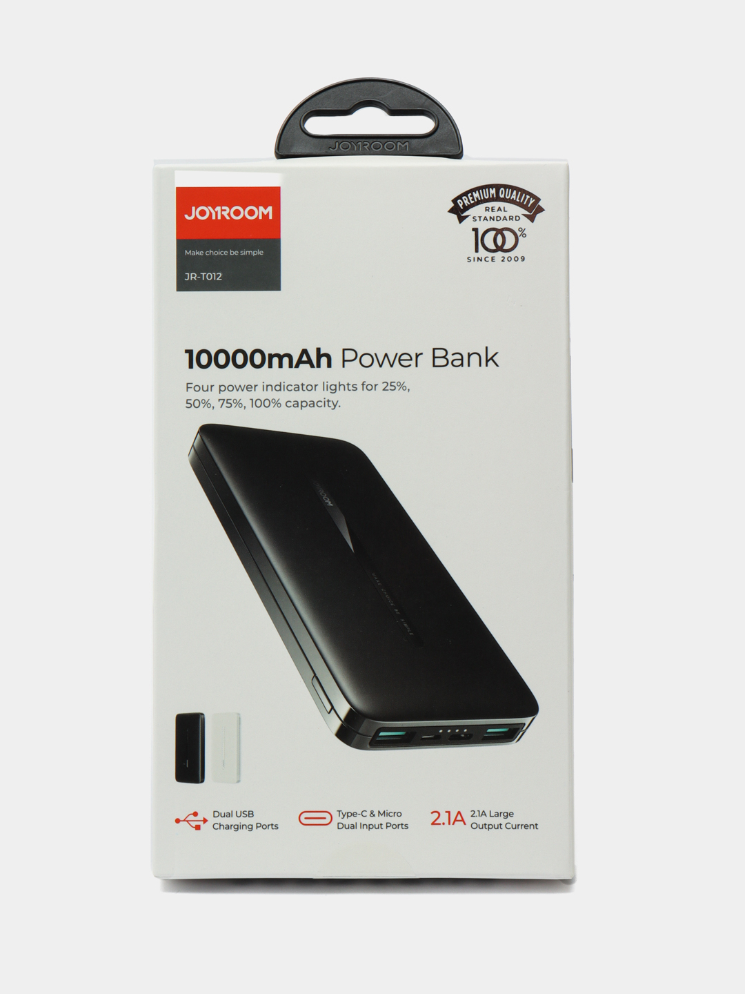 Внешний аккумулятор JOYROOM JR-T012 10000 mA/ч, для зарядки, Powerbank для  зарядки телефона купить по низким ценам в интернет-магазине Uzum (152462)