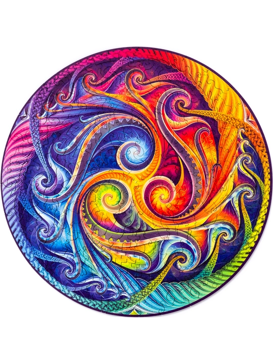 Spiral mujassamlangan mandala Unidragon, hajmi M, 200 qism