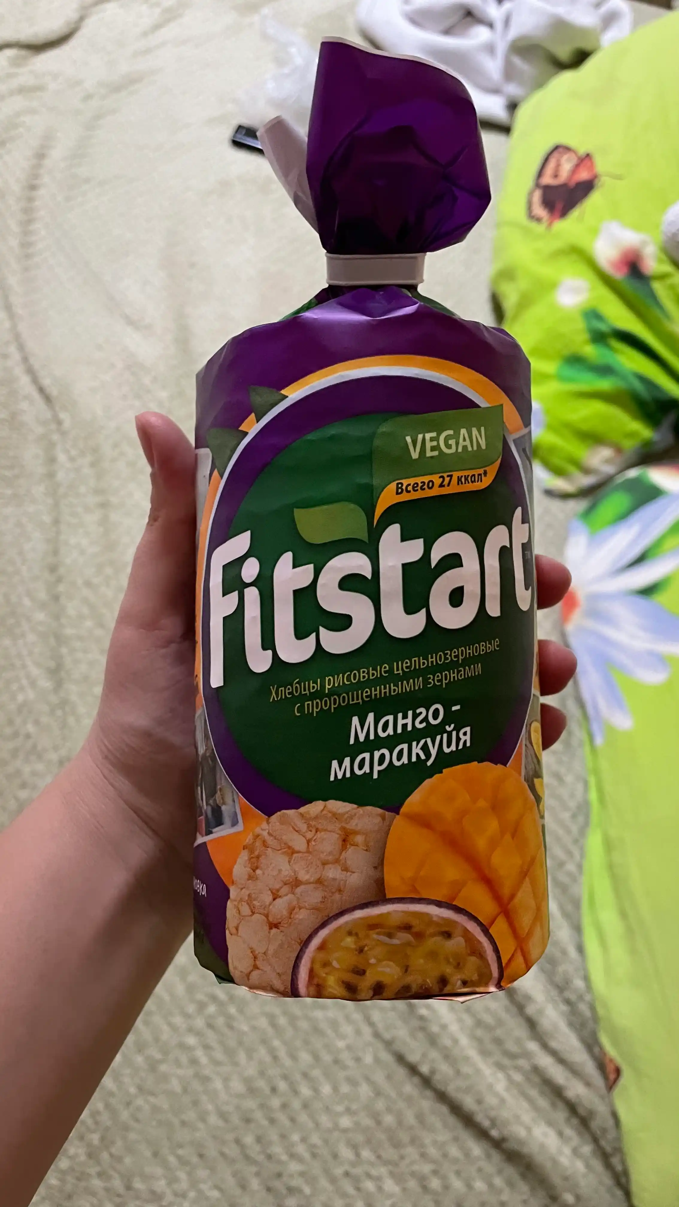 Хлебцы Fitstart, мультизлаковые, манго маракуйя, 100 г