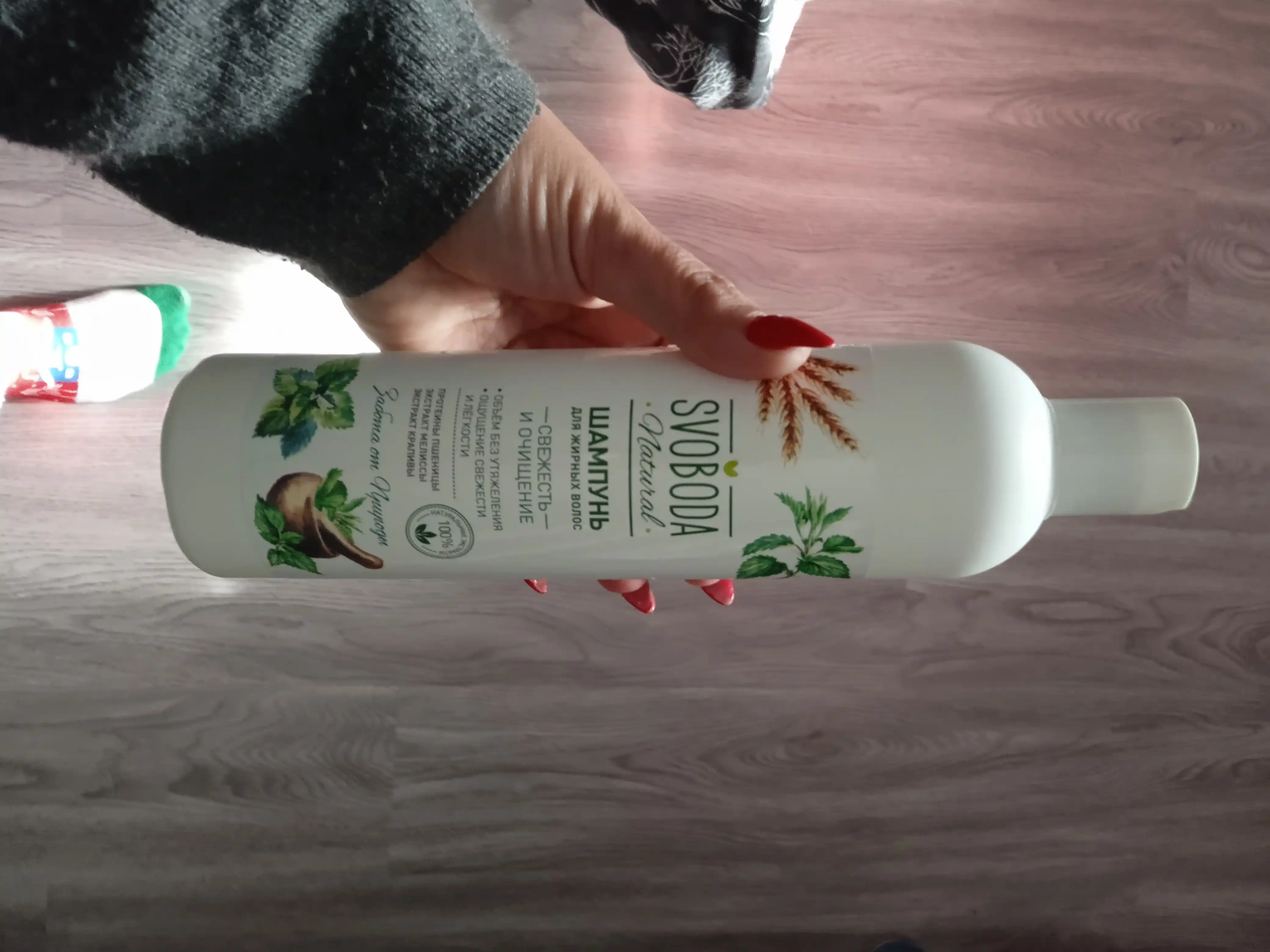 Shampun Svoboda Natural, quruq sochlar uchun, 430 ml