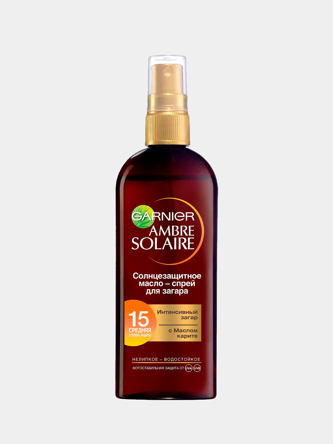 Garnier ambre solaire масло для интенсивного