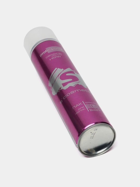 Лак для волос S'cosmetic, термозащита, 360 мл