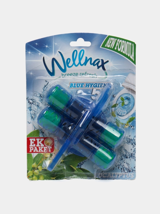 Блоки для туалета Wellnax Эвкалипт, 2 х 50 г - 