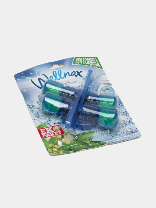 Блоки для туалета Wellnax Эвкалипт, 2 х 50 г