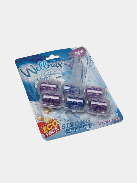 Блок ободок Wellnax Lavender для туалета