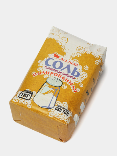 Yodlangan tuz, mayda, 1 kg