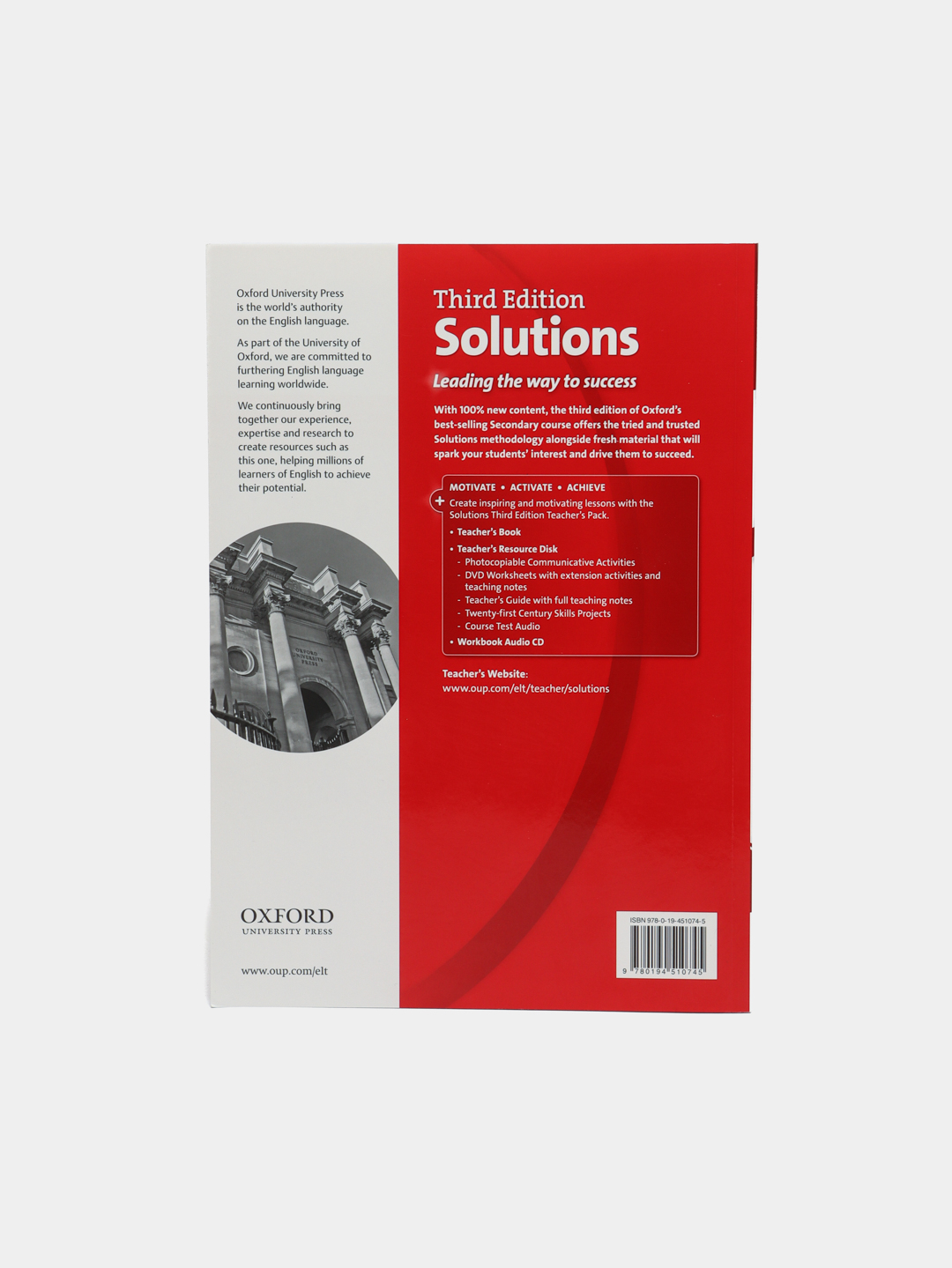 Solutions. Pre-Intermediate. Third Edition. Teachers Book with Teachers  Resource Disk Pack купить по низким ценам в интернет-магазине Uzum (190230)