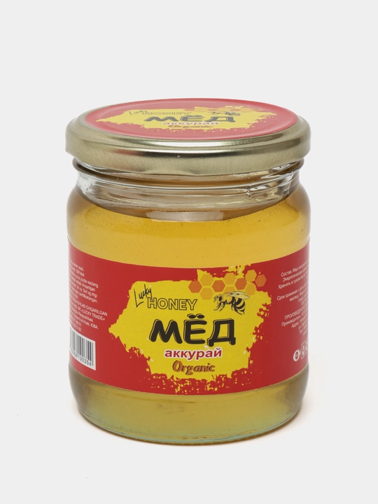 Tabiiy asal Lucky Honey Akkor, 500 g