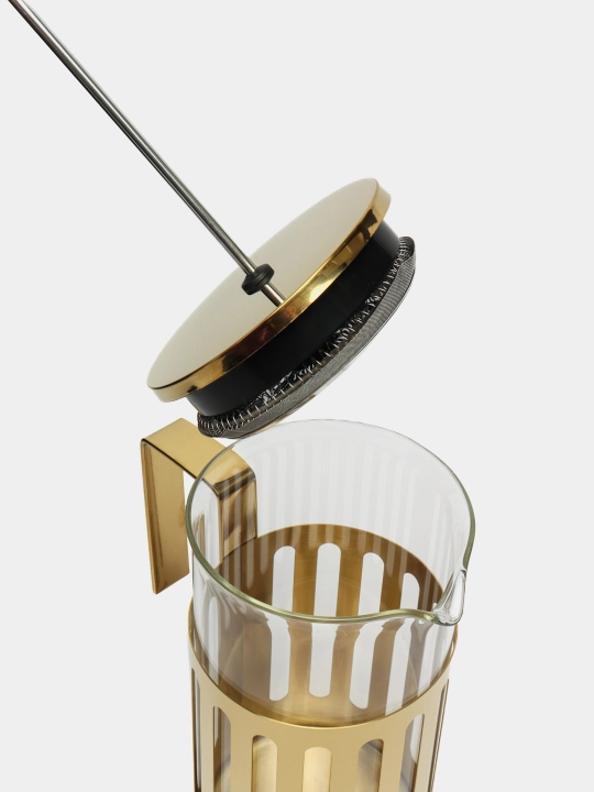French-press, oltin rang, FPG1000, 1000 ml
