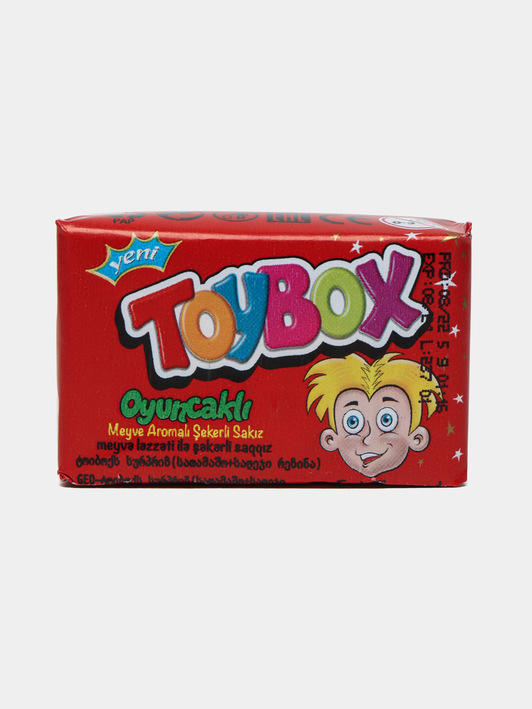 Жевательная резинка Toybox с игрушкой, 5 г купить по низким ценам в