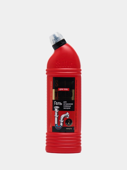 Гель для прочистки трубSanfor Turbo, 1 л