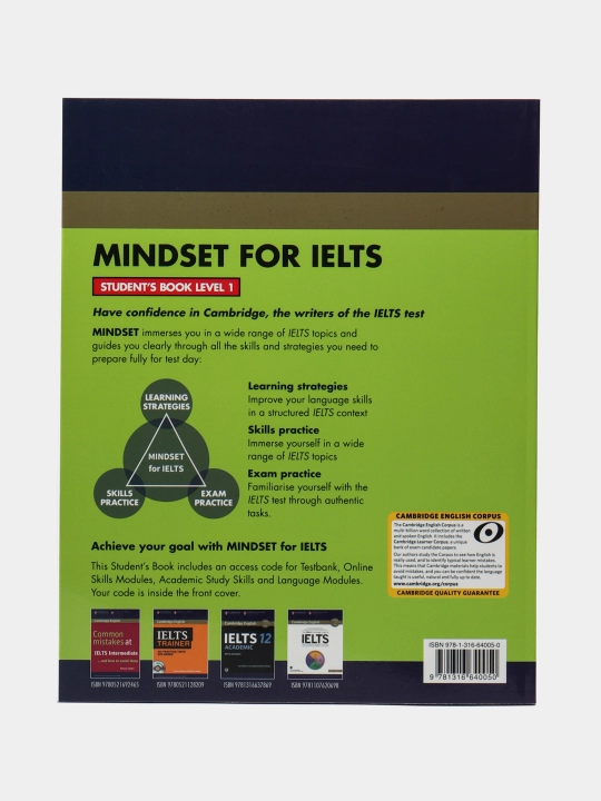Mindset for IELTS. Level 1. Student's Book with Testbank and Online Modules