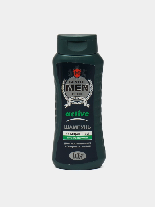 Шампунь Iris Cosmetic Gentlemen club Active, очищающий, 400 мл - 