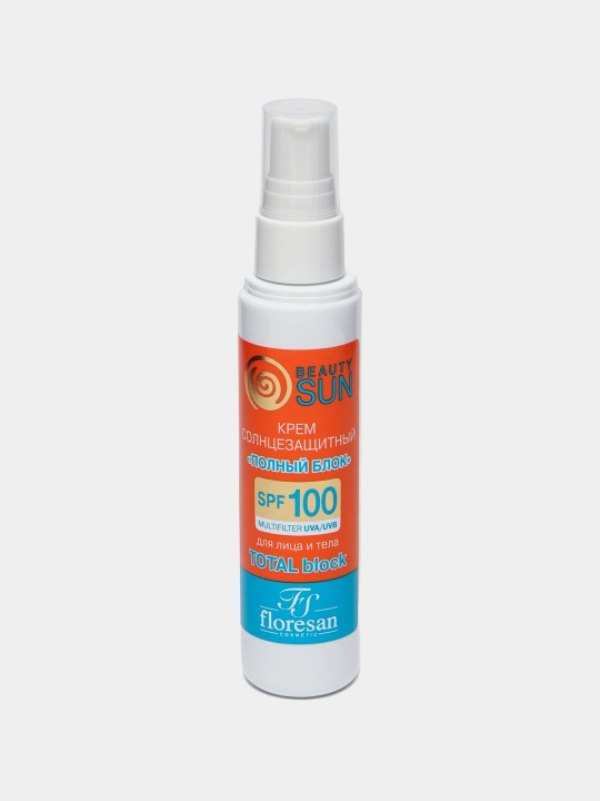 Крем Floresan SPF 100 Beauty Sun солнцезащитный, 75 мл