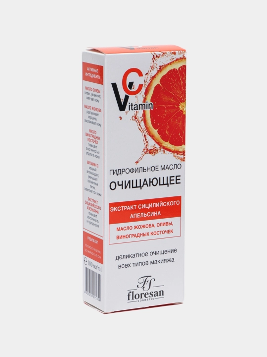 Gidrofil moyi Floresan C vitamini bilan, 100 ml