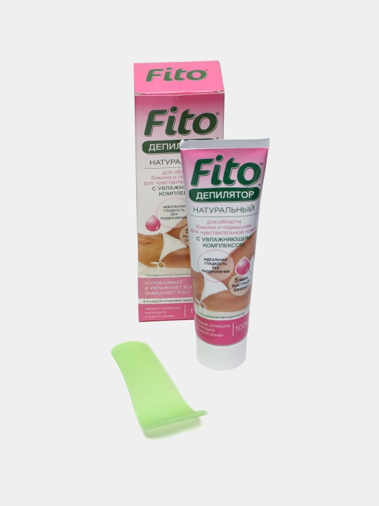 Натуральный Fito депилятор, с чередой для чувствительной кожи, 100 мл