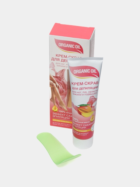 Крем-скраб для депиляции Fito Cosmetic Organic Oil, 100 мл