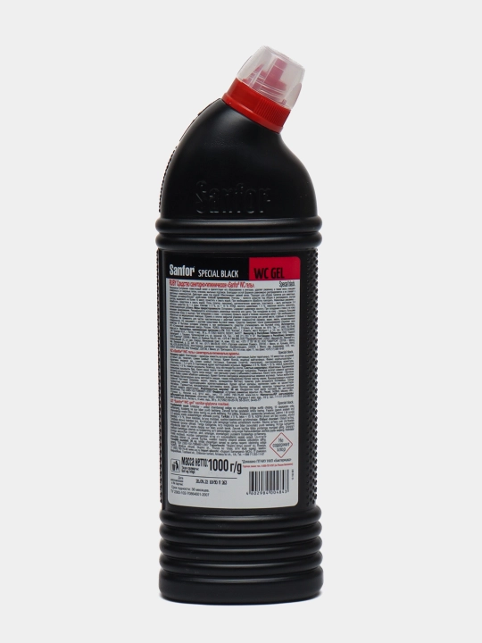 Гель для унитаза Sanfor Speсial black, цветущая сакура, 1 л