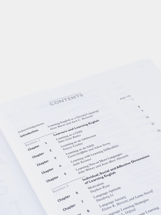 The Cambridge Guide to Learning English as a Second Language, Anne Burns, Jack C. Richards