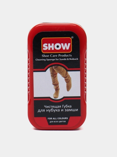 Губка чистящая Show, для нубука и замши, мини — DOREM-P02A14D