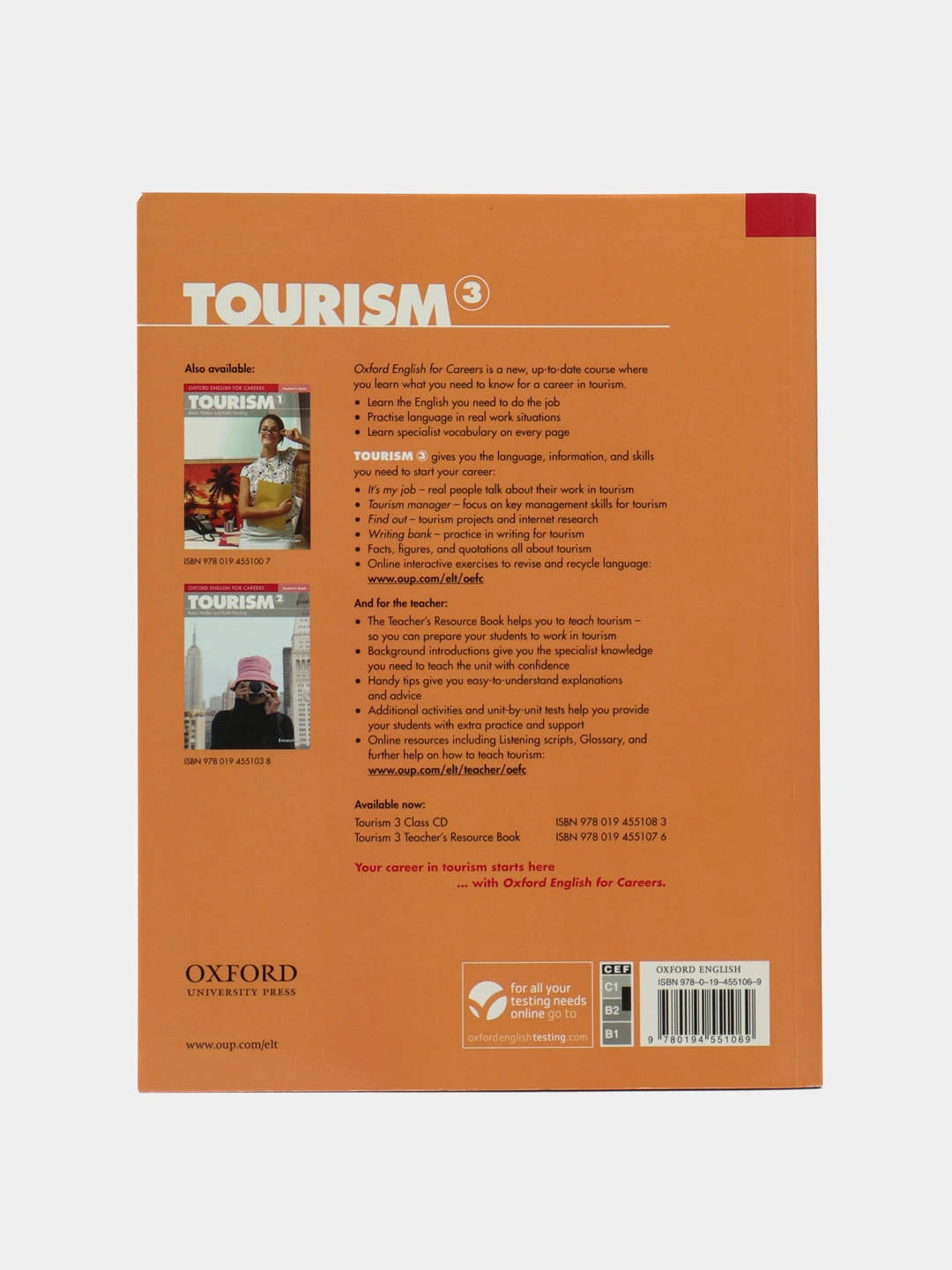 Oxford English for Careers: Tourism 3 Student's Book, Harding Keith