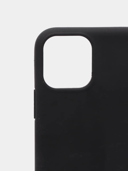 Silikon qora matli g'ilof iPhone 5 5S SE 6 Plus 6S Plus 7 8 Plus X XS XR 11 Pro Max