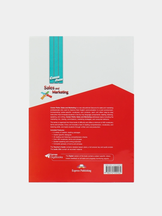 Career Paths: Sales And Marketing. Student's Book with Cross-Platform Application
