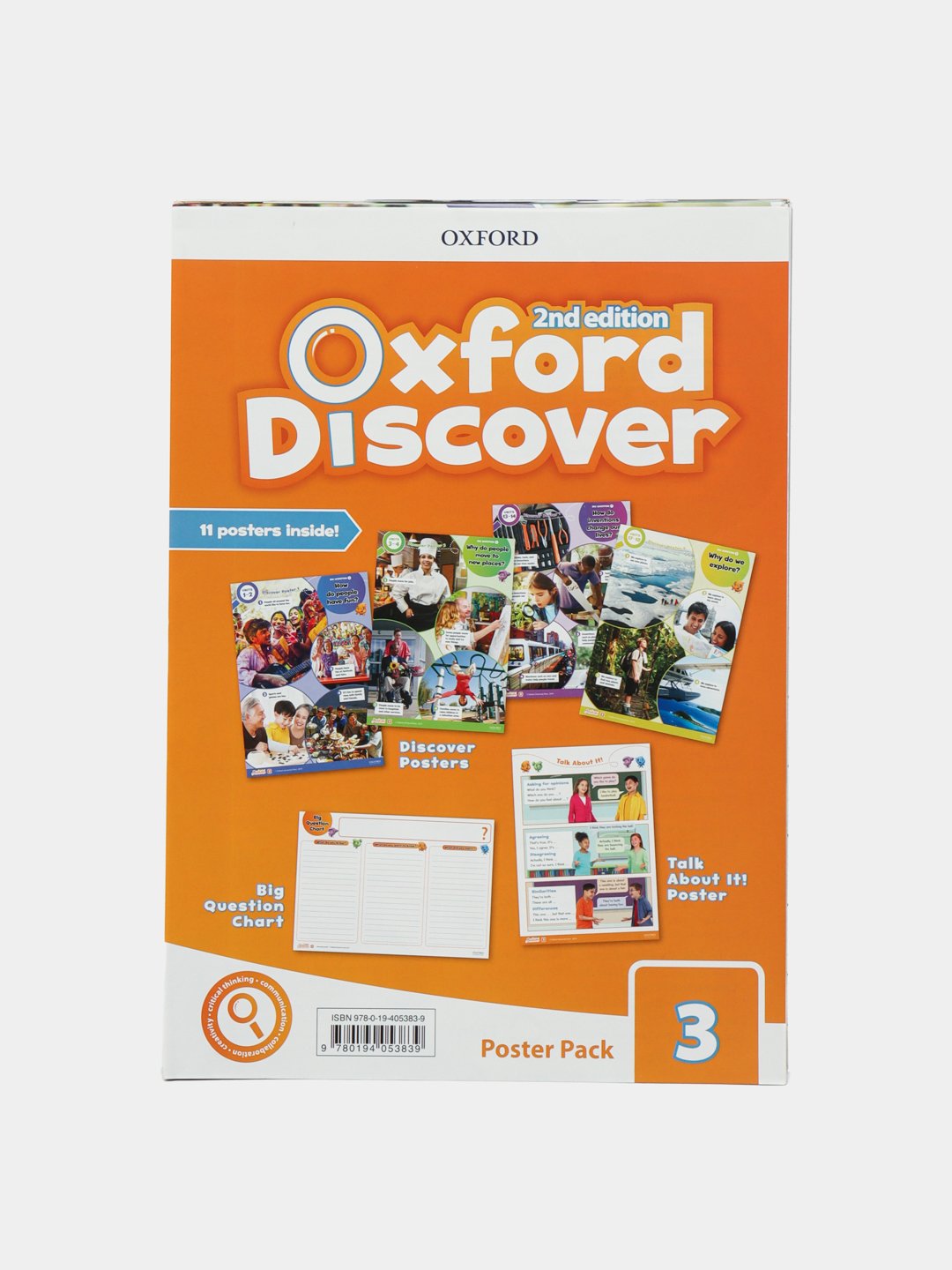 Книга Oxford Discover 3 Posters. 2nd Edition купить по низким ценам в  интернет-магазине Uzum (189060)