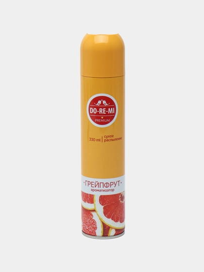 Havo xushbo'ylagich Do-re-mi Premium Greypfrut fresh, quruq sprey, 330 ml - 
