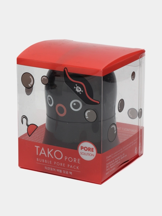 Маска для лица Tony Moly, от черных точек, Tako pore Bubble pore Pack - 