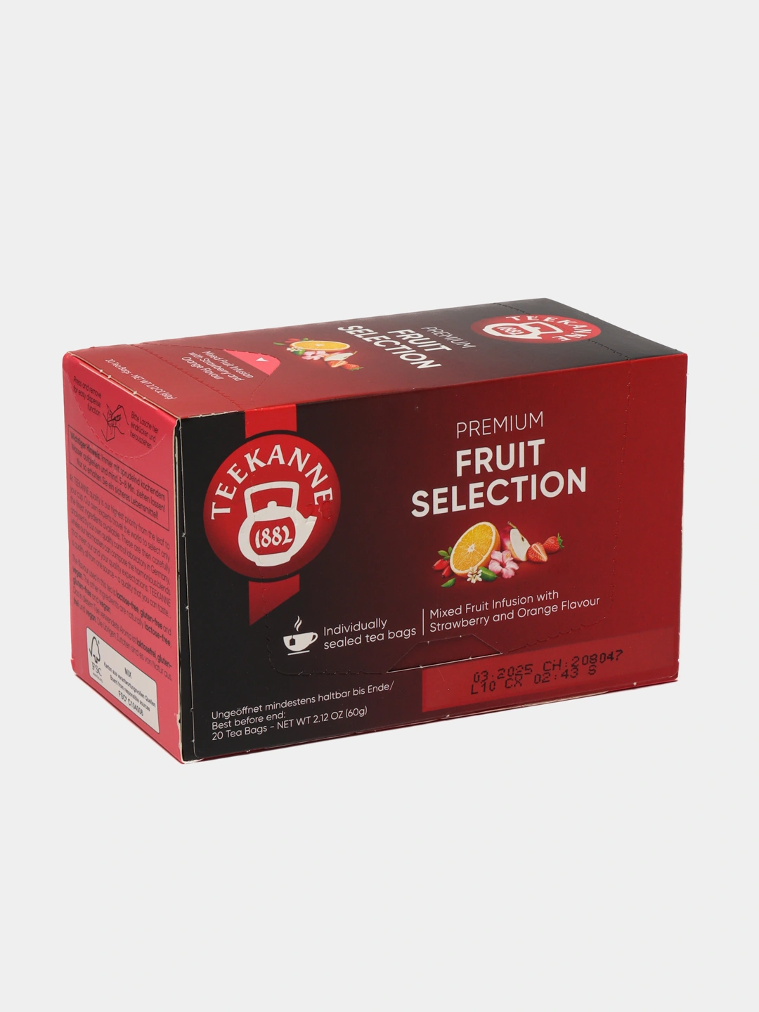 Чай Teekanne Premium Fruchte-Auslese, 20х3 г купить по низким ценам в ...