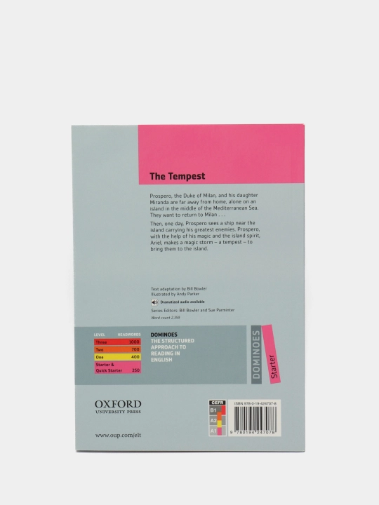 Dominoes. Starter. The Tempest: 250-Word Vocabulary, William Shakespeare