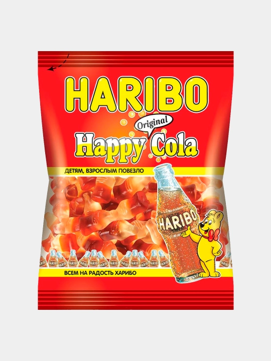 Chaynaluvchi marmelad Happy cola, 160 g