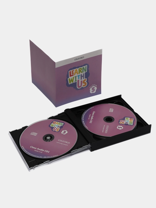 Learn With Us Level 5 Class Audio CDs, Plcideo Bazo, Marcus Peate, Vanessa Reilly