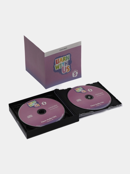 Learn With Us Level 5 Class Audio CDs, Plcideo Bazo, Marcus Peate, Vanessa Reilly