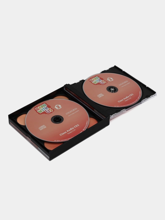 Learn With Us! Level 2 Class Audio CDs, Plcideo Bazo, Marcus Peate, Vanessa Reilly